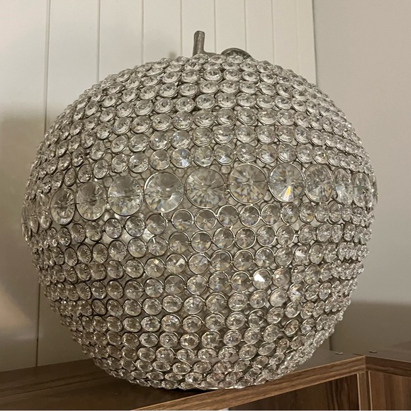 Crystal Apple candle/light holder - Picture 2 of 7